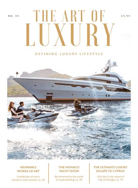 The Art of Luxury – Issue 54 – September 2022 Cover