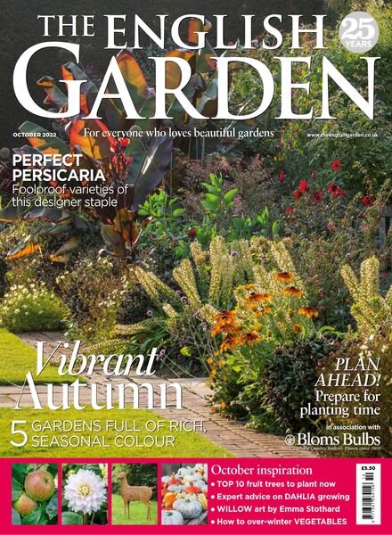 The English Garden – October 2022 Cover
