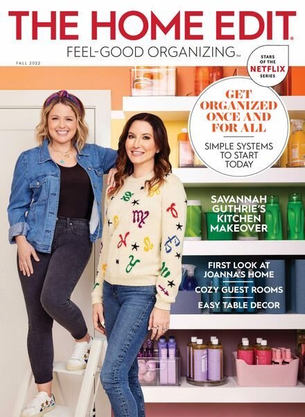 The Home Edit Clutter Free Living – August 2022 Cover