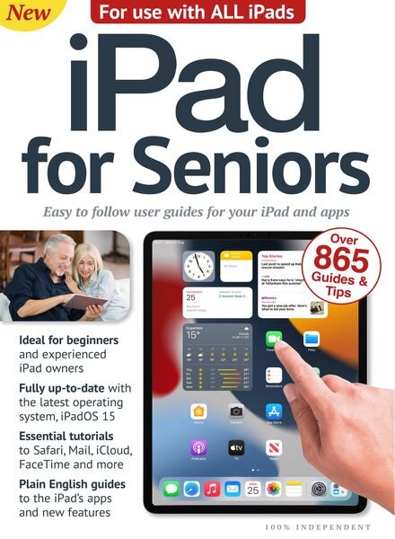 The iPad Seniors Manual – September 2022 Cover