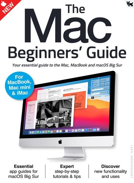 The Mac Beginners’ Guide – August 2021 Cover