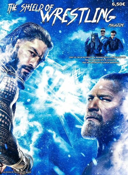 The Shield of Wrestling – Maggio 2022 Cover
