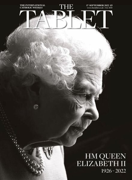 The Tablet Magazine – 17 September 2022 Cover