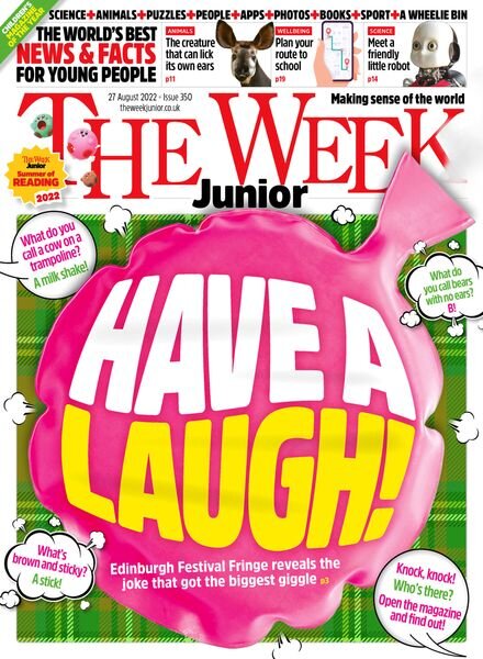 The Week Junior UK – 27 August 2022 Cover