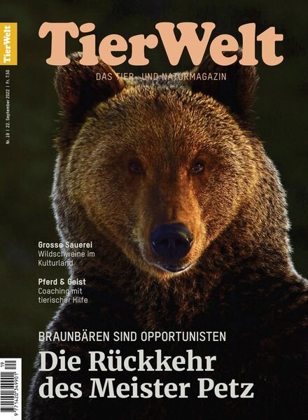 TierWelt – 24 September 2022 Cover