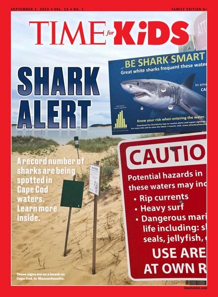 TIME for Kids Family Age 8+ – September 2022 Cover