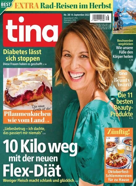 tina – 14 September 2022 Cover