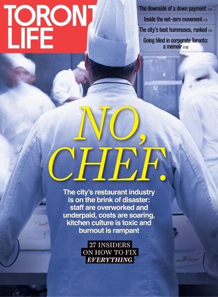 Toronto Life – October 2022 Cover