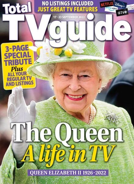 Total TV Guide – 13 September 2022 Cover