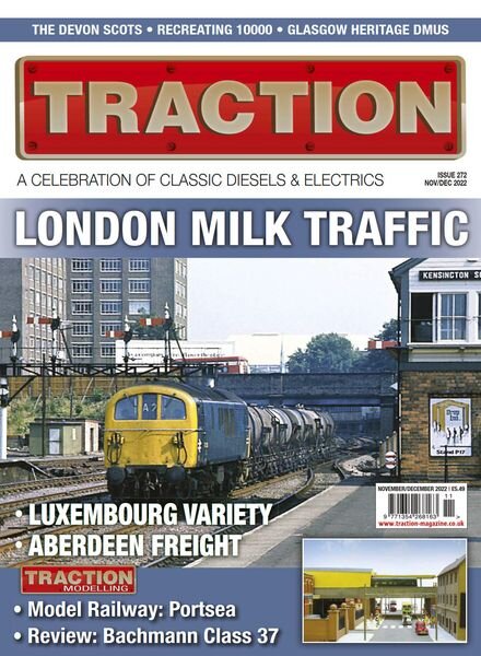 Traction – Issue 272 – November-December 2022 Cover