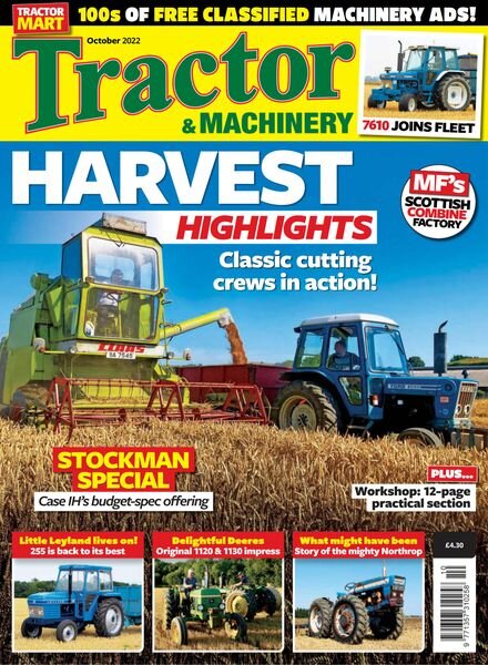 Tractor & Machinery – October 2022 Cover