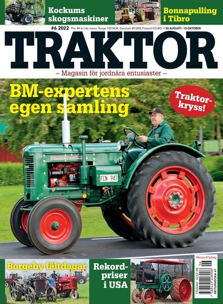 Traktor – augusti 2022 Cover