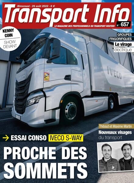 Transport Info – Aout 2022 Cover