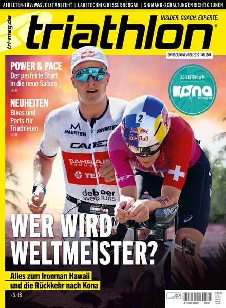 Triathlon Germany – Oktober 2022 Cover
