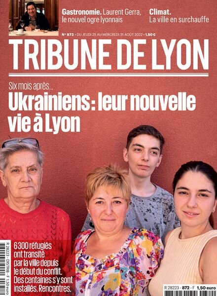 Tribune de Lyon – 25 Aout 2022 Cover