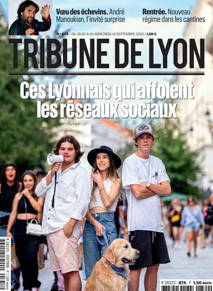 Tribune de Lyon – 8 Septembre 2022 Cover