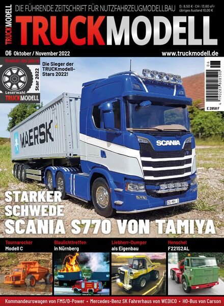 Truckmodell – Oktober-November 2022 Cover