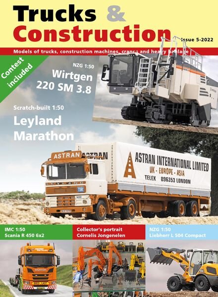 Trucks Construction – September 2022 Cover