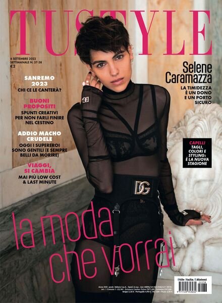 Tu Style – 6 Settembre 2022 Cover