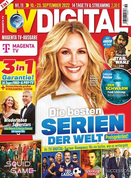 TV DIGITAL Entertain – 02 September 2022 Cover
