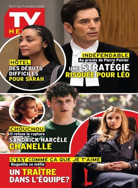 TV Hebdo – 01 octobre 2022 Cover