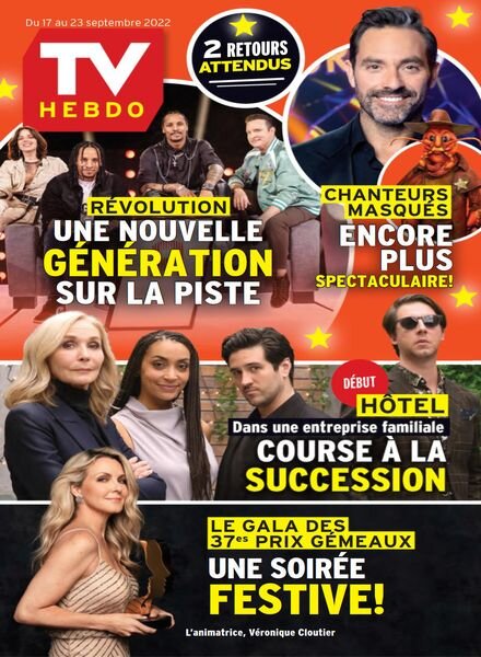 TV Hebdo – 17 septembre 2022 Cover