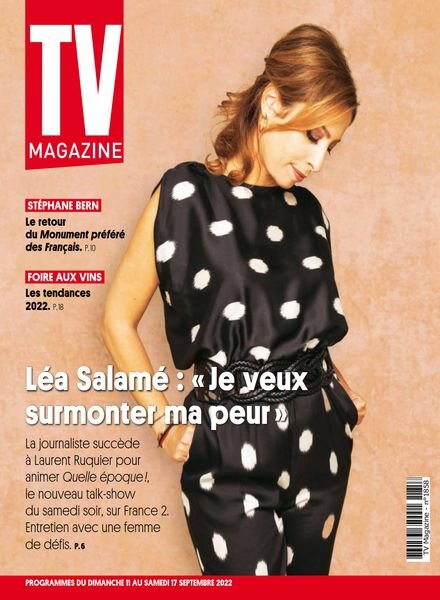 TV Magazine – 11 Septembre 2022 Cover