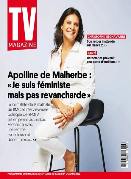TV Magazine – 25 Septembre 2022 Cover