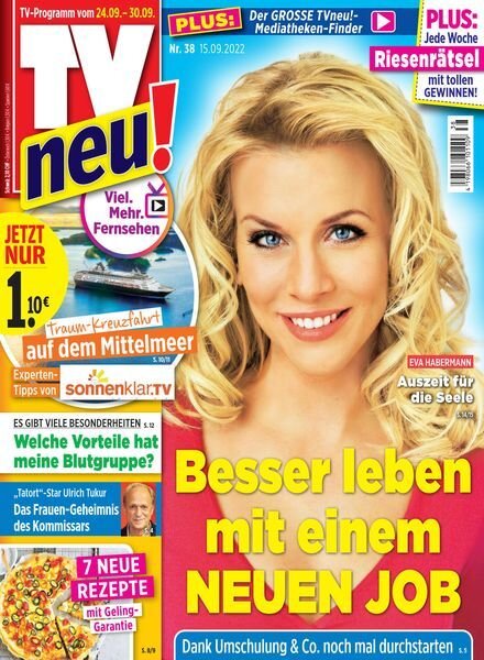 TV neu – Nr 38 2022 Cover