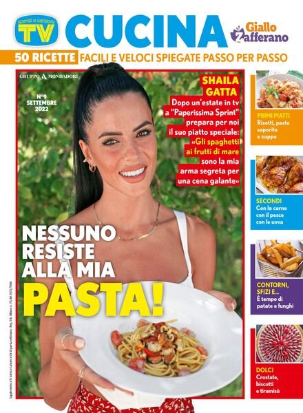 TV Sorrisi Allegati – TV Cucina – Settembre 2022 Cover