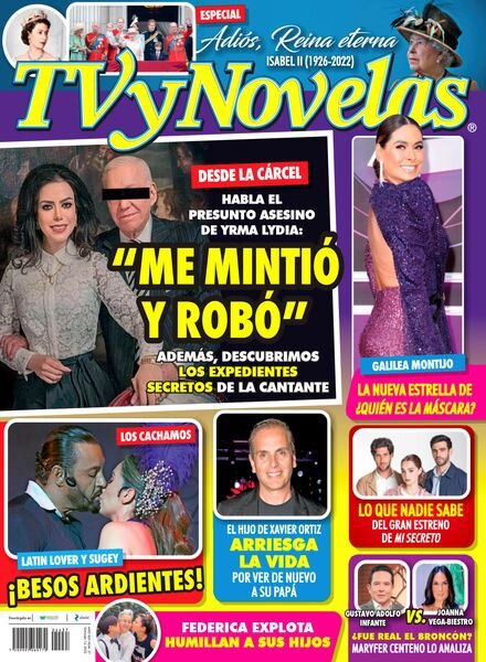 TVyNovelas Mexico – 12 septiembre 2022 Cover