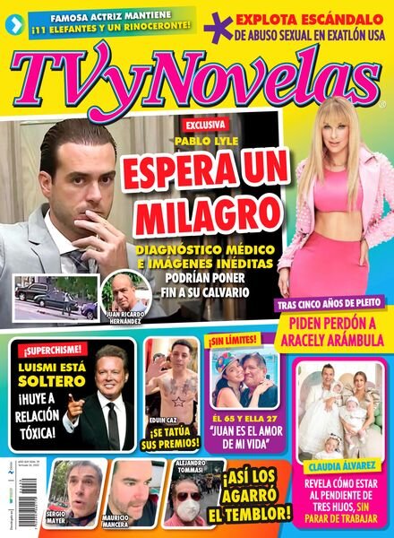 TVyNovelas Mexico – 26 septiembre 2022 Cover