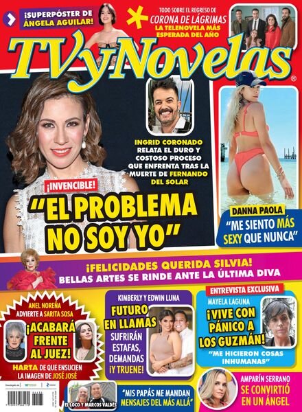 TVyNovelas Mexico – 29 agosto 2022 Cover