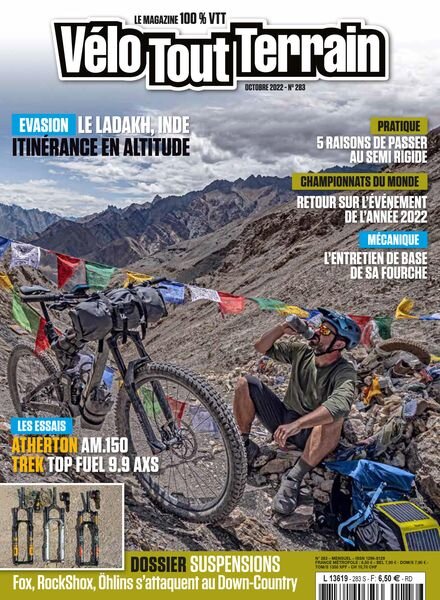 Velo Tout Terrain – Octobre 2022 Cover
