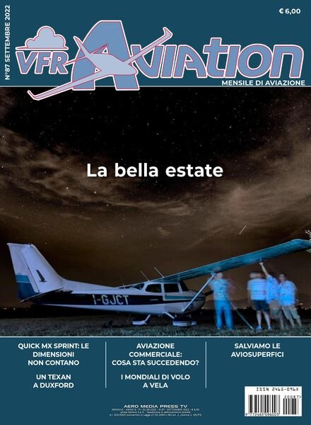 VFR Aviation – Settembre 2022 Cover