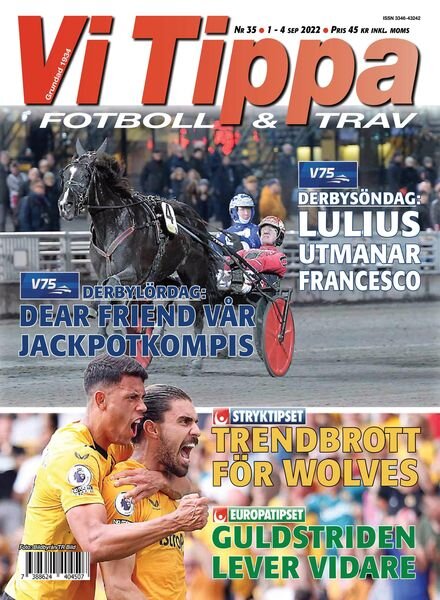 Vi Tippa – 30 augusti 2022 Cover