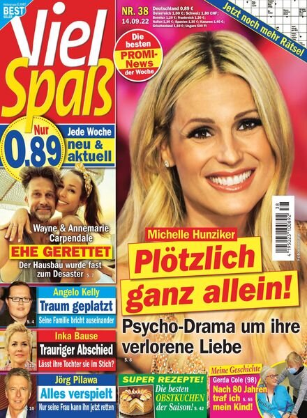 Viel Spass – 14 September 2022 Cover