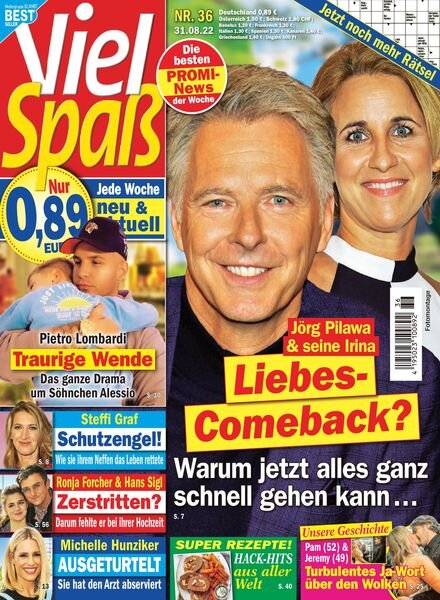 Viel Spass – 31 August 2022 Cover