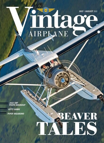 Vintage Airplane – July-August 2022 Cover