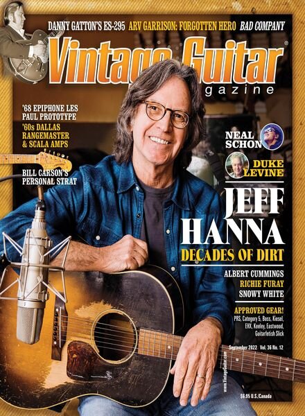 Vintage Guitar – September 2022 Cover