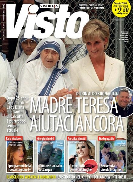 Visto – 1 Settembre 2022 Cover