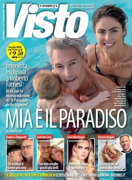 Visto – 15 Settembre 2022 Cover