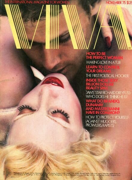 Viva – November 1975 Cover