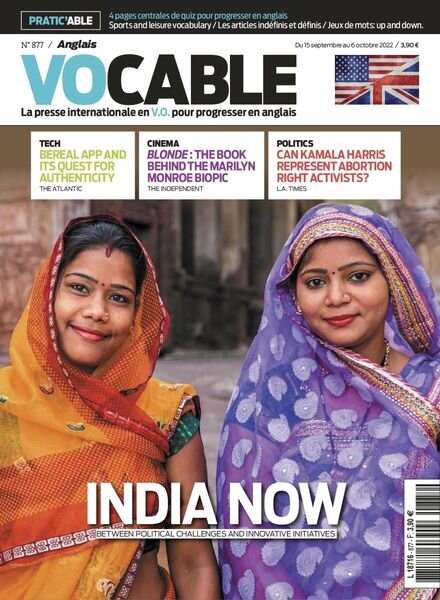 Vocable Anglais – 15 septembre 2022 Cover