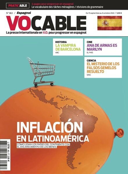 Vocable Espagnol – 15 septembre 2022 Cover