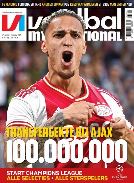 Voetbal International – 31 augustus 2022 Cover