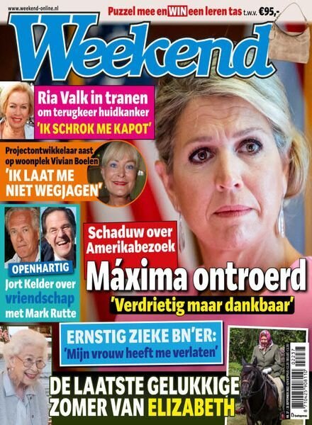 Weekend Netherlands – 14 september 2022 Cover