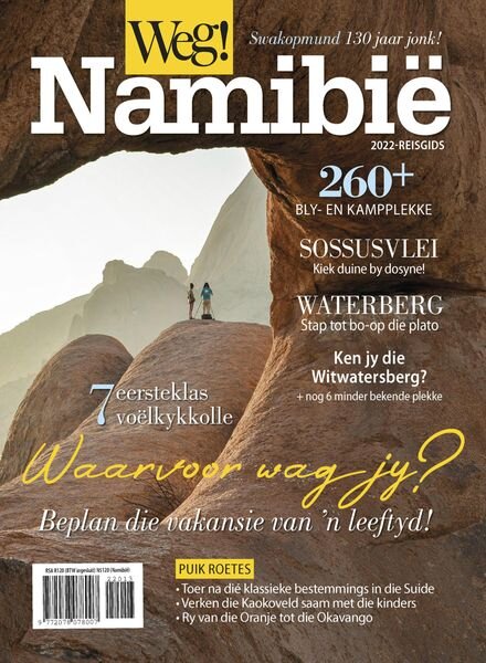 Weg! Namibie – Augustus 2022 Cover