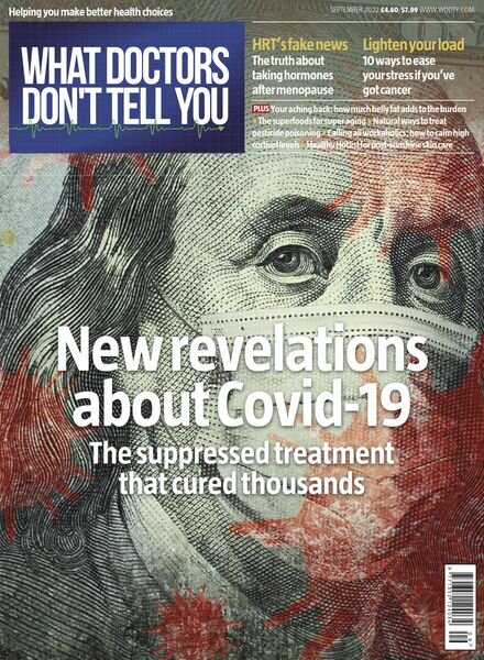 What Doctors Don’t Tell You – September 2022 Cover