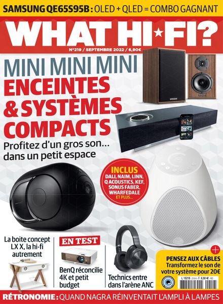 What Hifi France – septembre 2022 Cover